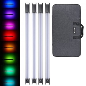[가우포토 정품]  GODOX 고독스 TL60-K4 / RGB컬러 LED 튜브라이트 Kit 촬영조명 방송조명 지속광조명